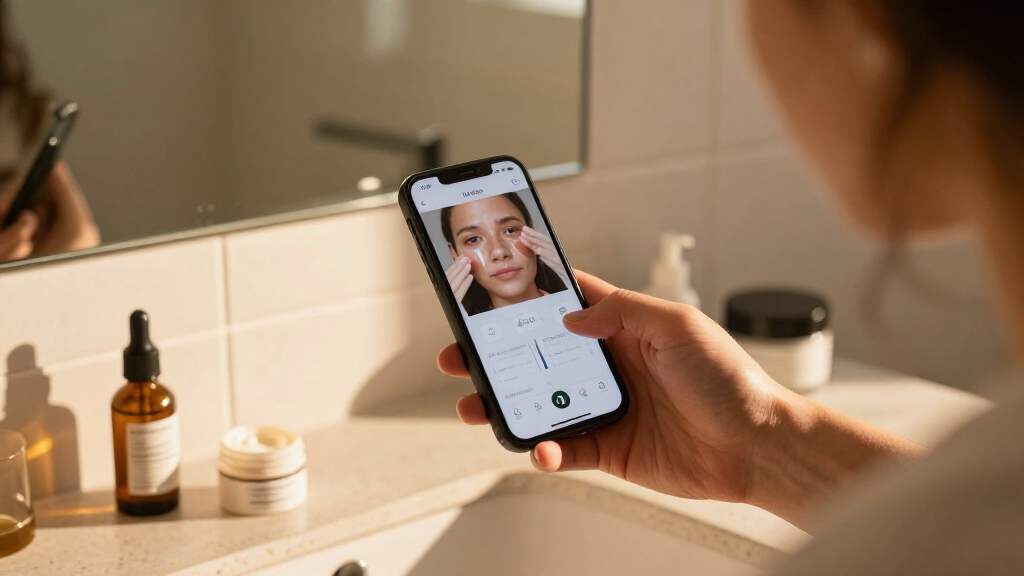 See How Your Skincare Routine Changes With A Glow-Up App